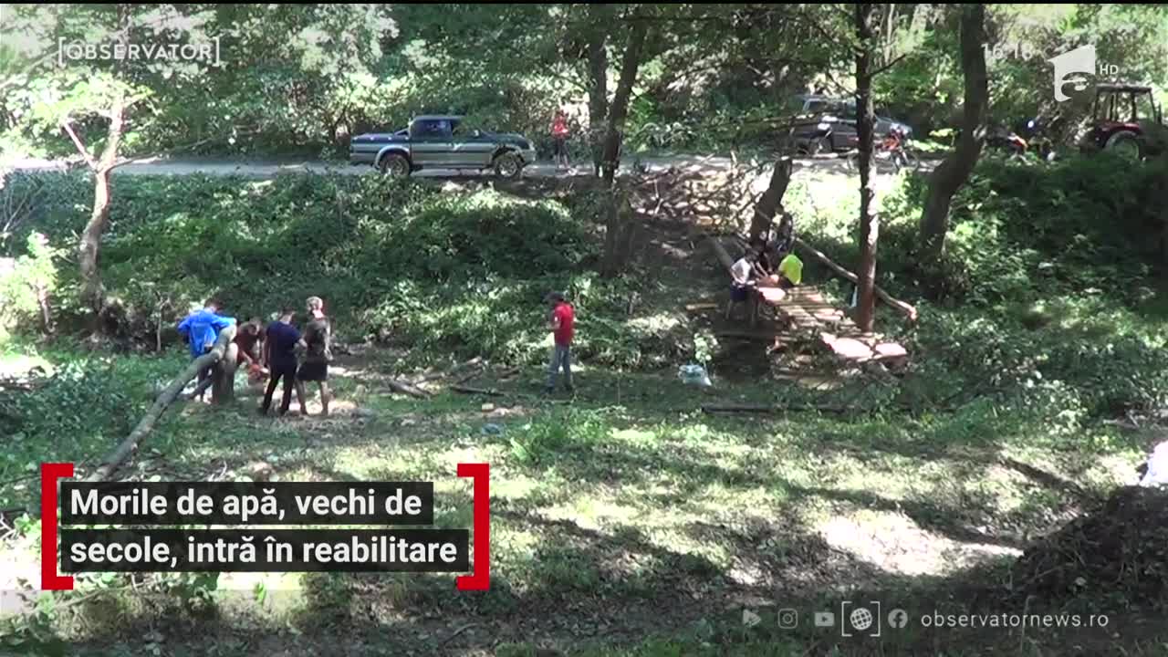 Morile de apă, vechi de secole, intră &icirc;n reabilitare