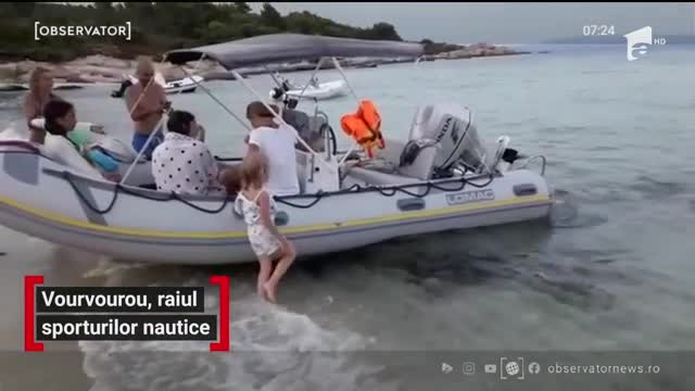 Vourvourou, un fost sat pescăresc din Halkidiki, raiul sporturilor nautice