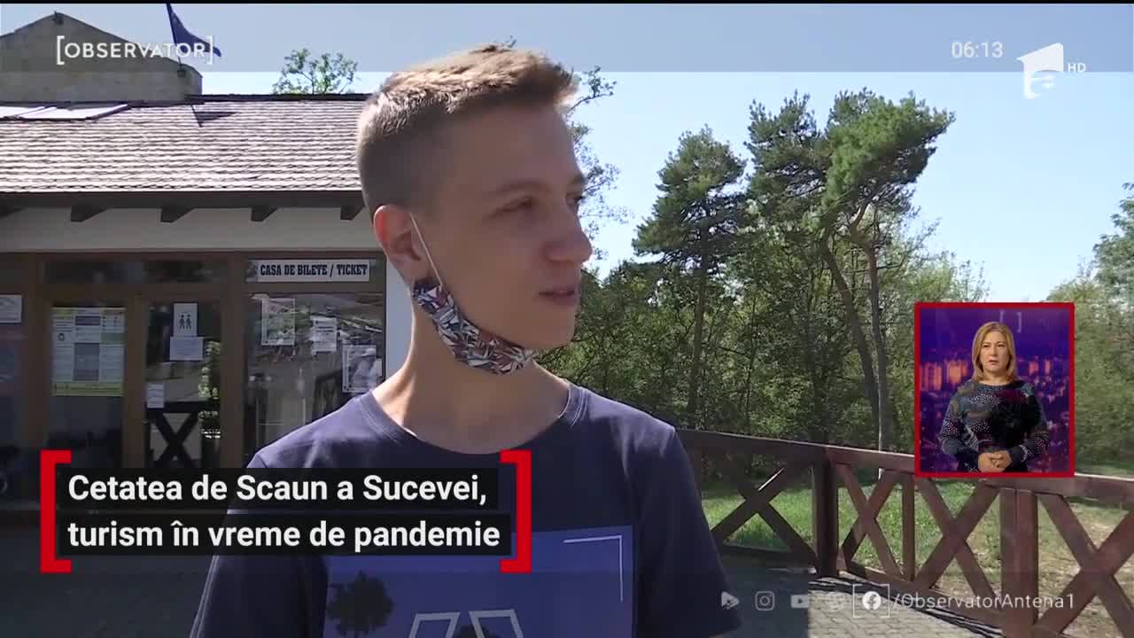 Cetatea de Scaun a Sucevei, turism &icirc;n vreme de pandemie