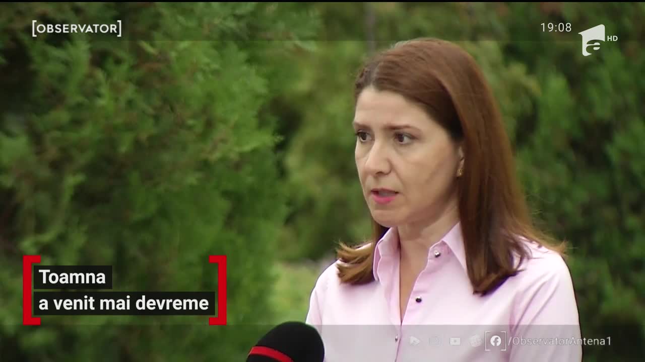 Toamna a venit mai devreme. Trei sferturi din ţară se află sub avertizări de furtuni şi vijelii