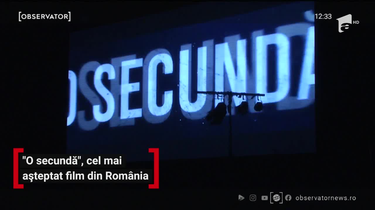 &bdquo;O secundă&rdquo;, un film pentru conștientizare
