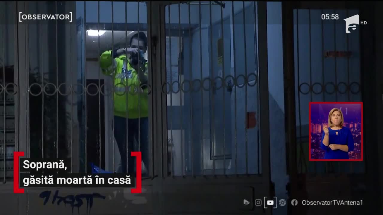 O cunoscută soprană a fost găsită moartă &icirc;n casă