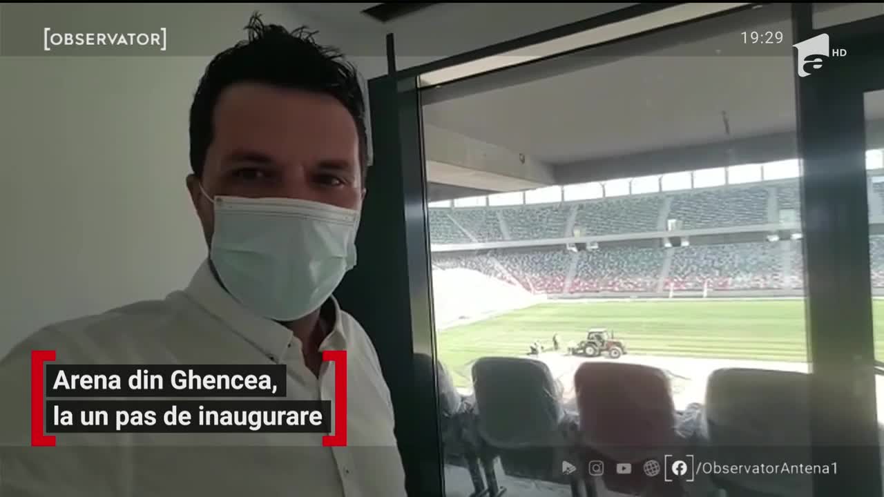 Arena din Ghencea va fi inaugurată &icirc;n doar c&acirc;teva săptăm&acirc;ni