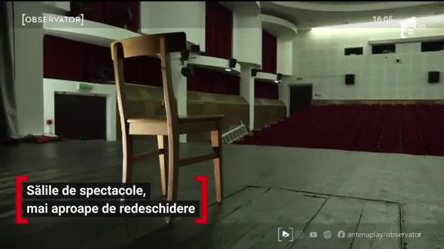 Sălile de spectacole, mai aproape de redeschidere