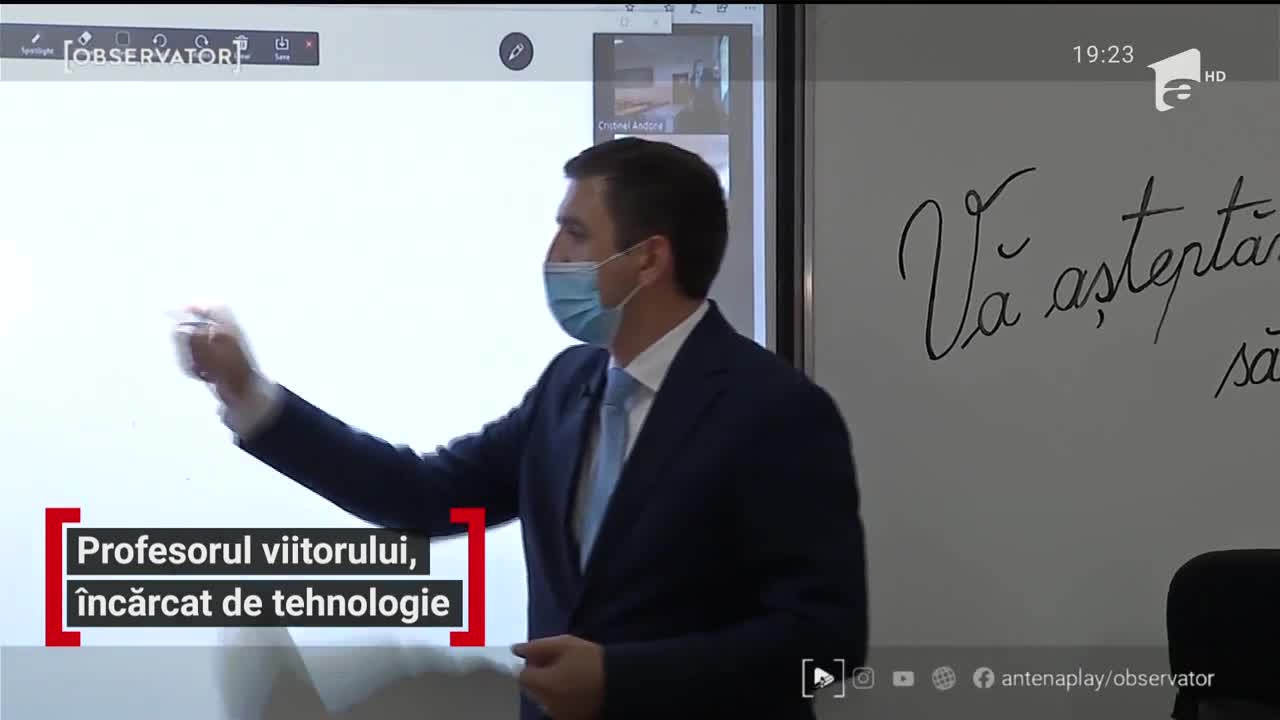 Profesorul viitorului, &icirc;ncărcat de tehnologie