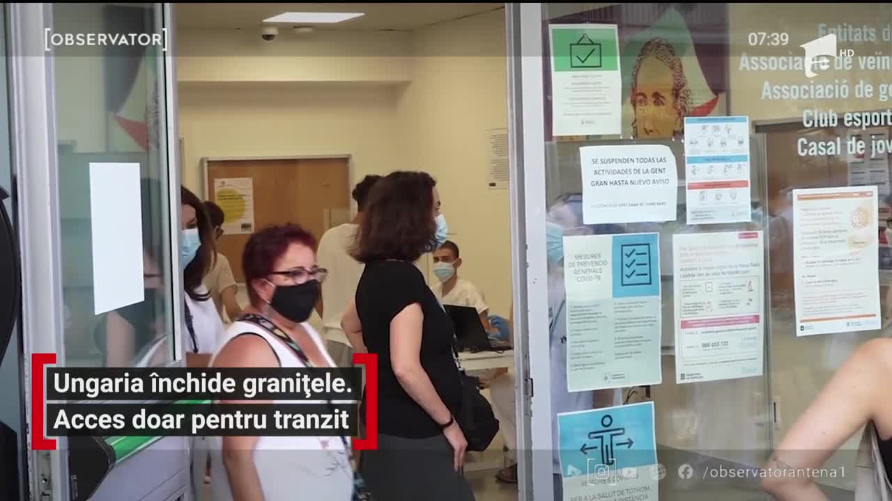 Ungaria &icirc;nchide granițele. Acces doar pentru tranzit