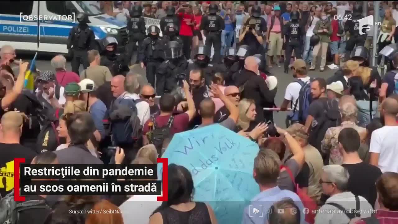 Restricţiile impuse de pandemie au scos oamenii &icirc;n stradă
