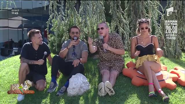 What's UP și Boier Bibescu c&acirc;ntă piesa A, la Neatza cu Răzvan și Dani