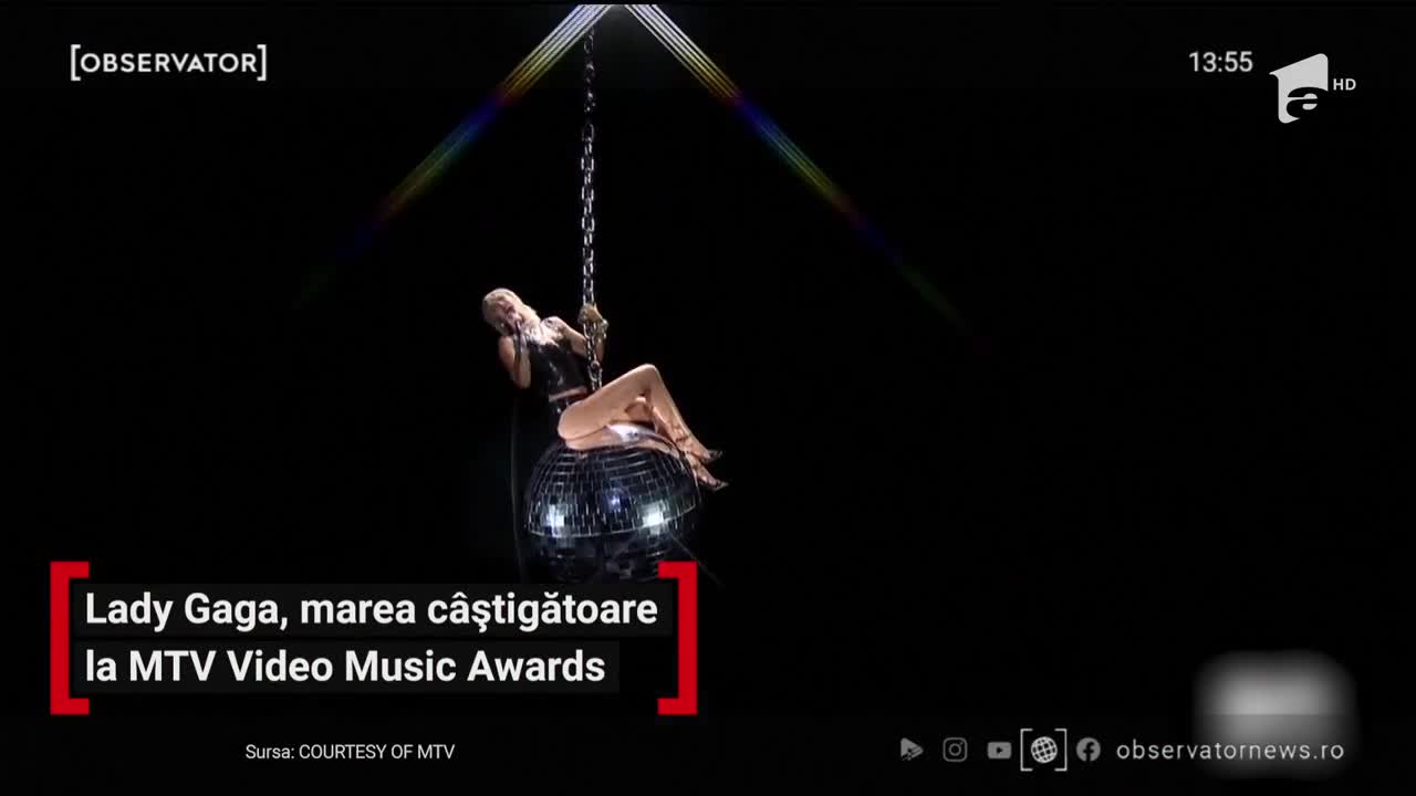 Lady Gaga, marea c&acirc;știgătoare la MTV Video Music Awards