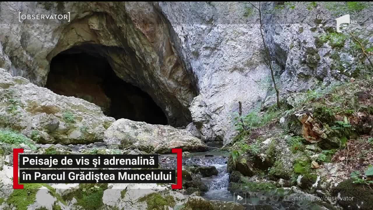 Peisaje de vis și adrenalină &icirc;n Parcul Natural Grădiștea Muncelului