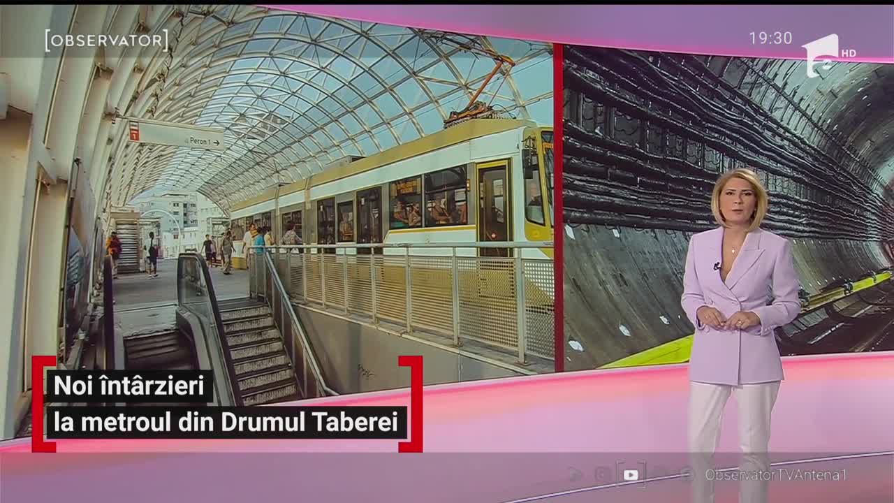 Tramvaiul 41 &icirc;nt&acirc;rzie metroul din Drumul Taberei