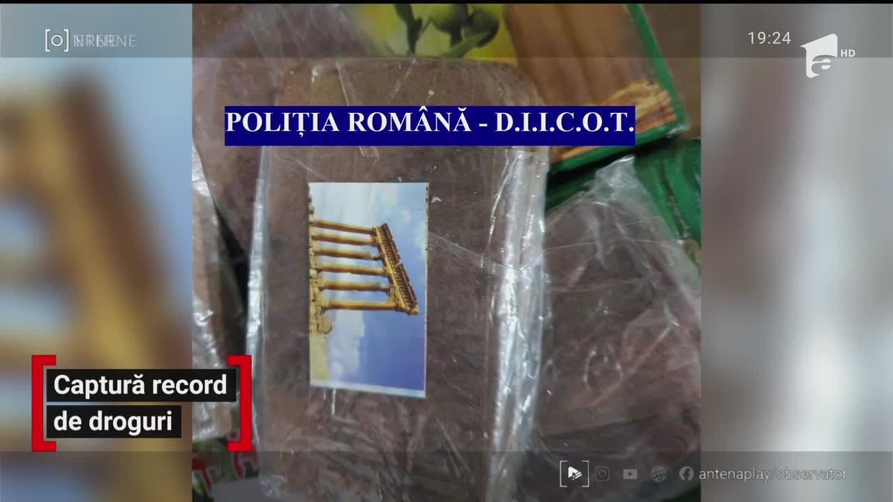Captura record de droguri
