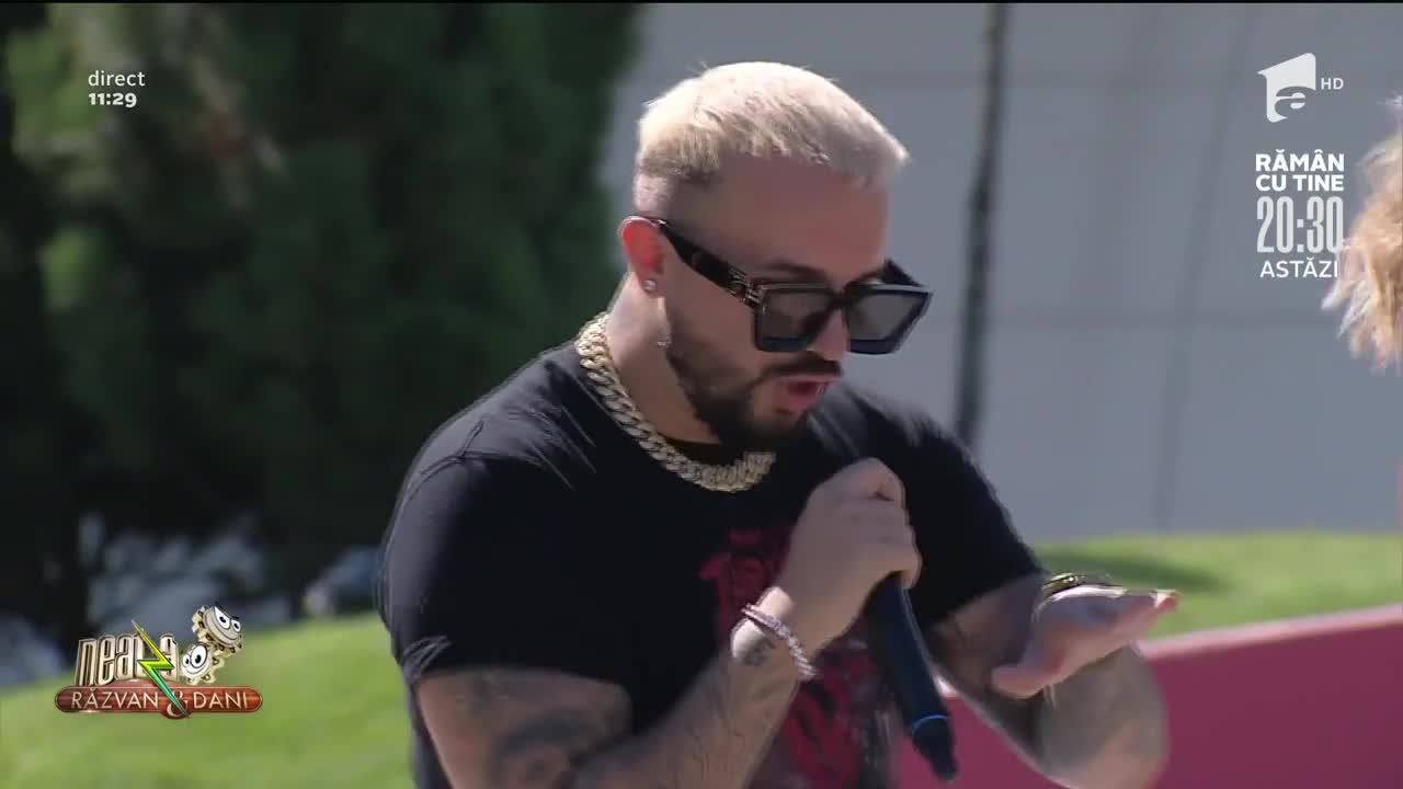 Jimmy Dub c&acirc;ntă piesa Trap, la Neatza cu Răzvan și Dani