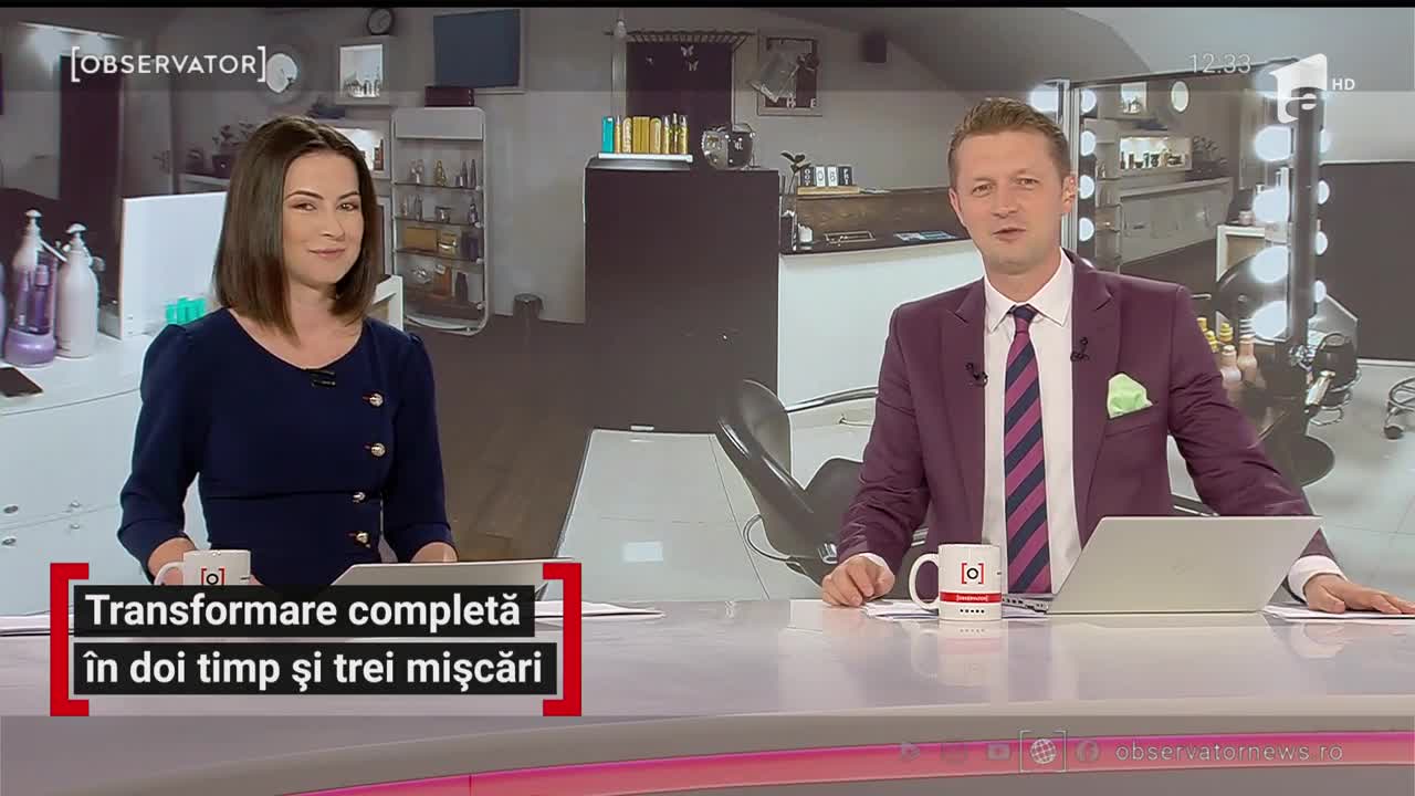 Transformare de look completă, &icirc;n doi timp și trei mișcări