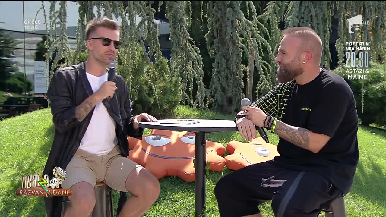 Cortes c&acirc;ntă piesa Pauză, la Neatza cu Răzvan și Dani