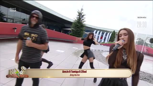 Annjo, Tamiga și 2Bad c&acirc;ntă piesa Bring the Fire, la Neatza cu Răzvan și Dani