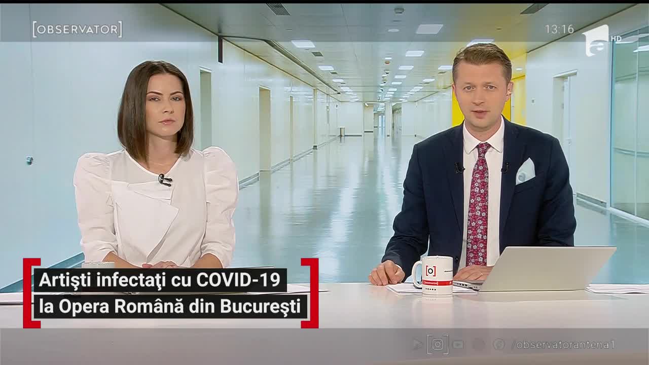 Artiști infectați cu Covid-19 la Opera Rom&acirc;nă din București