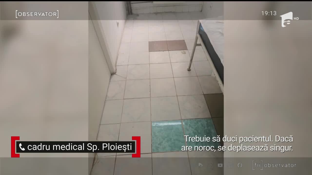 Spitalul din Ploieşti, perfuzie cu umilință