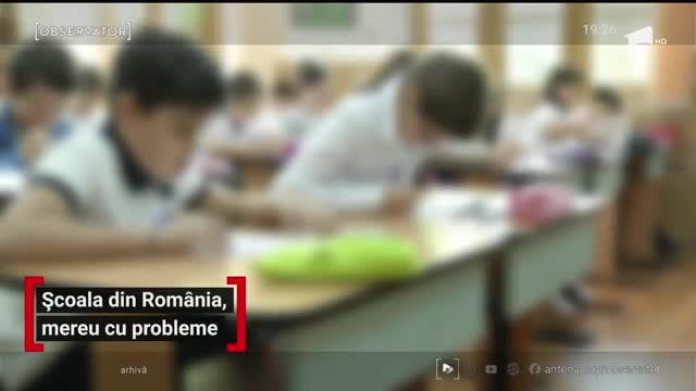 Școala din Rom&acirc;nia, mereu cu probleme