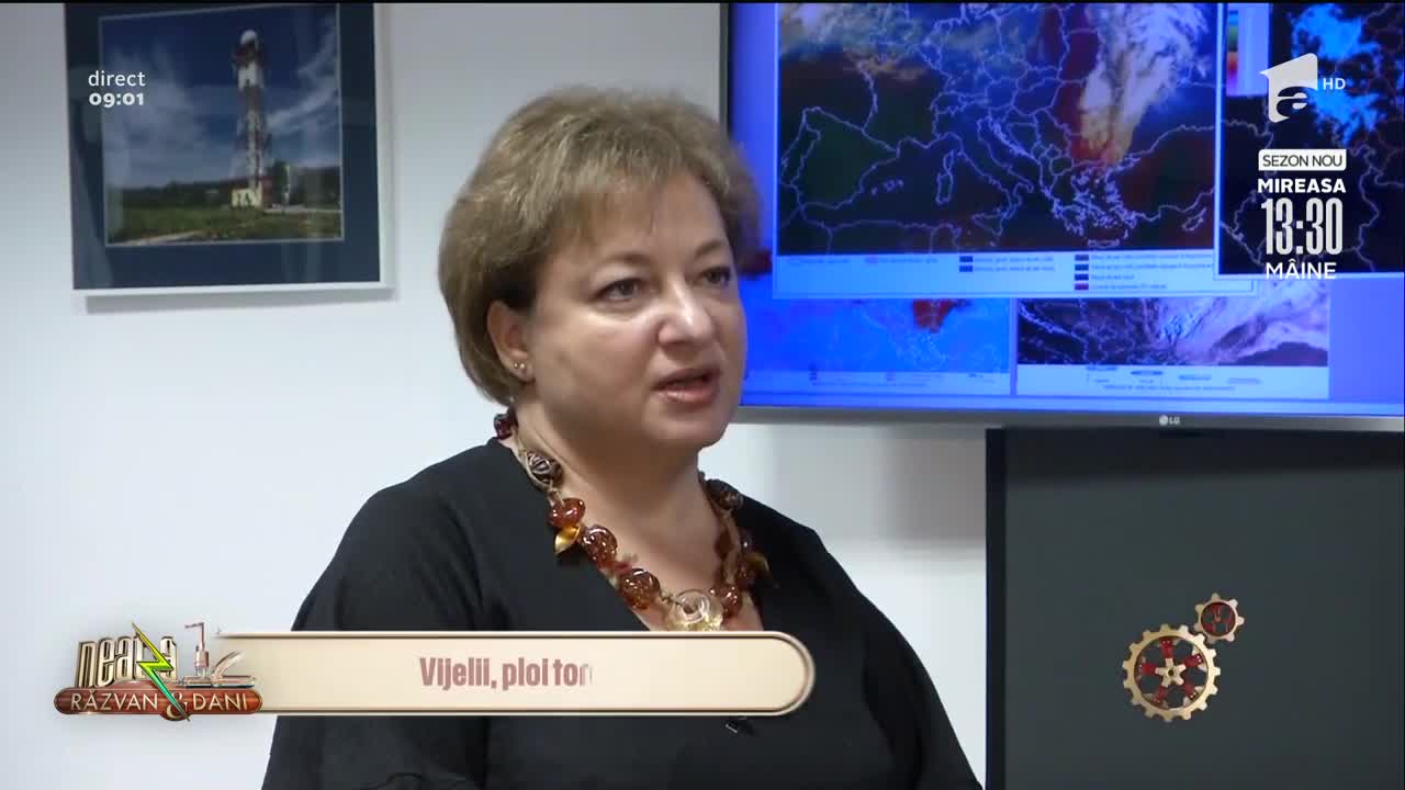 Vijelii, ploi torențiale și grindină &icirc;n toată țara