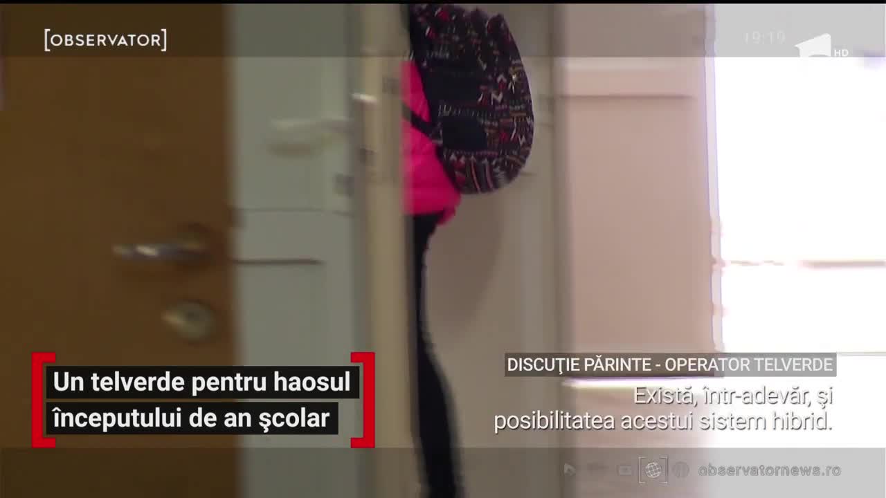 Două linii telefonice Telverde, soluţia pe care a găsit-o Ministerul Educaţiei pentru haosul de la &icirc;nceputul acestui an şcolar
