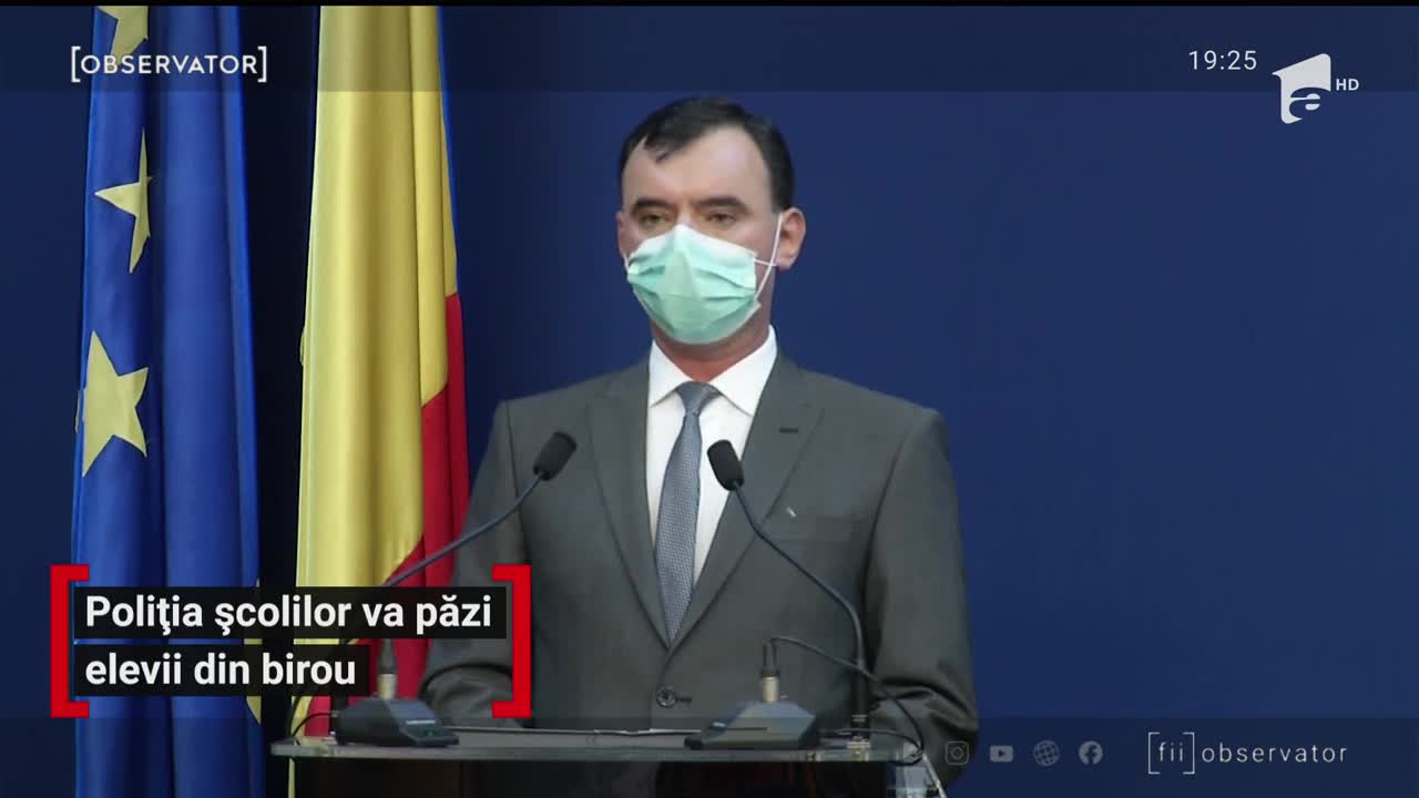Poliția școlilor va păzi elevii din birou