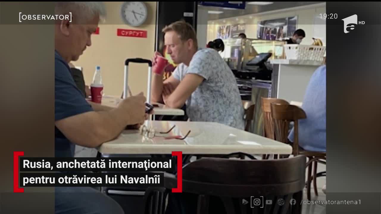Rusia, anchetată internațional pentru otrăvirea lui Navaln&icirc;i