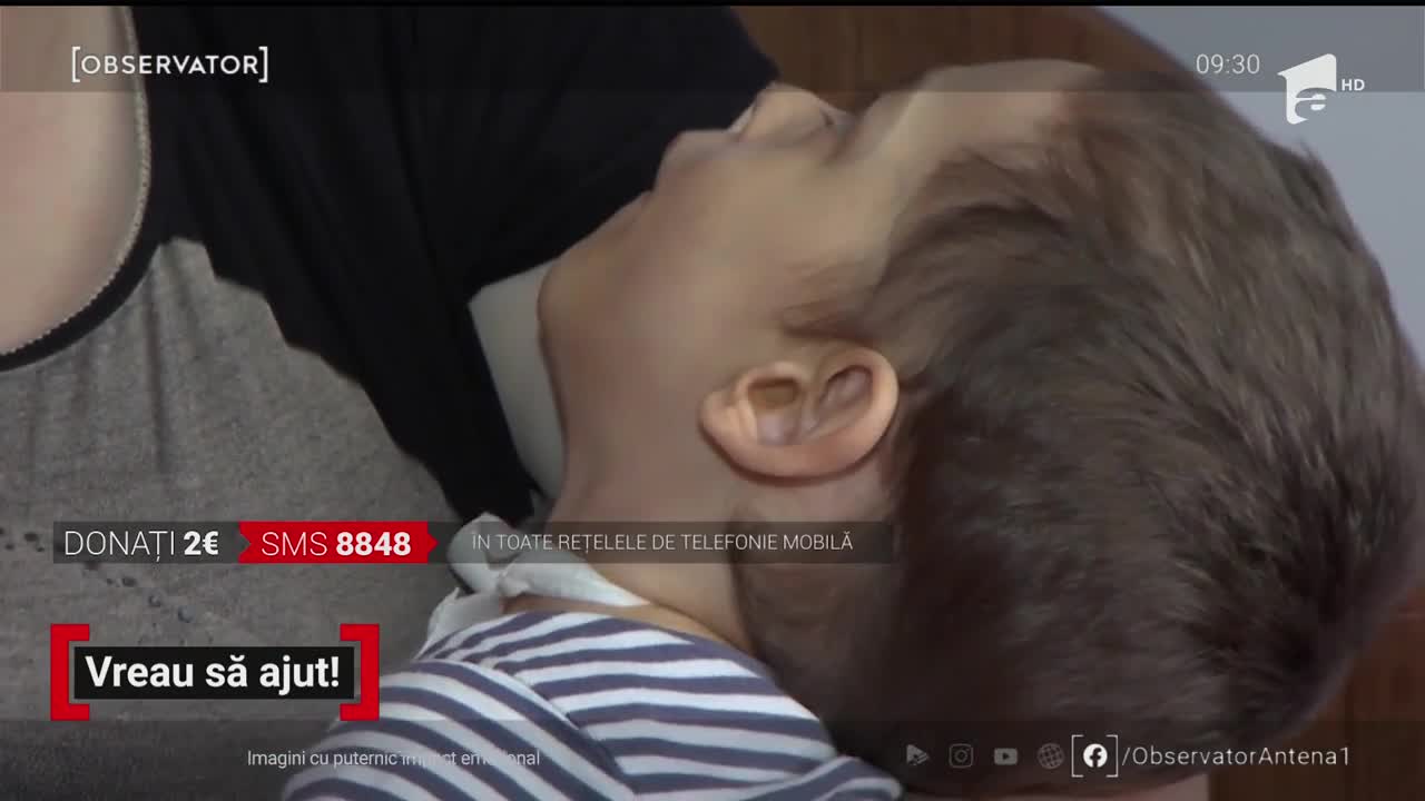 Vreau să ajut! Gabriel, un băiețel cu grave afecțiuni neuropsihomotorii