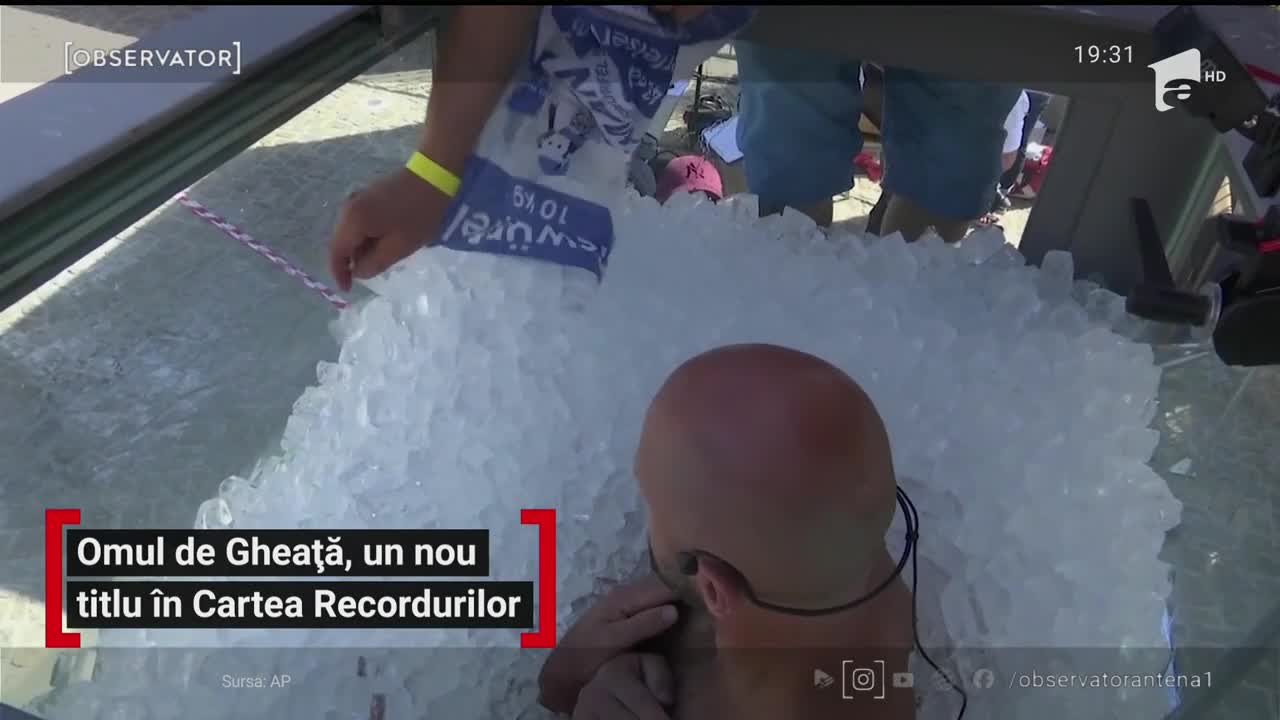 Omul de Gheață, un nou titlu &icirc;n Cartea Recordurilor