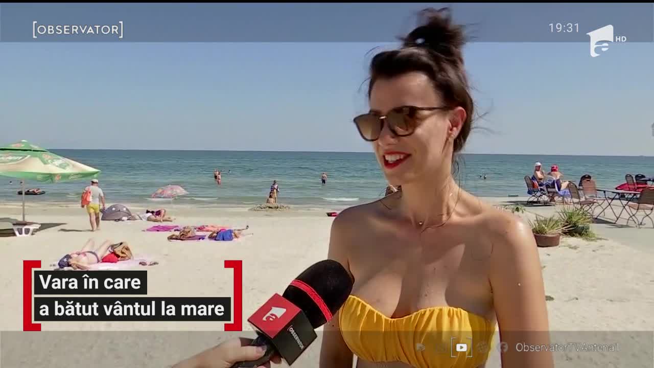 Vara lui 2020,  anotimpul &icirc;n care a bătut v&acirc;ntul la mare