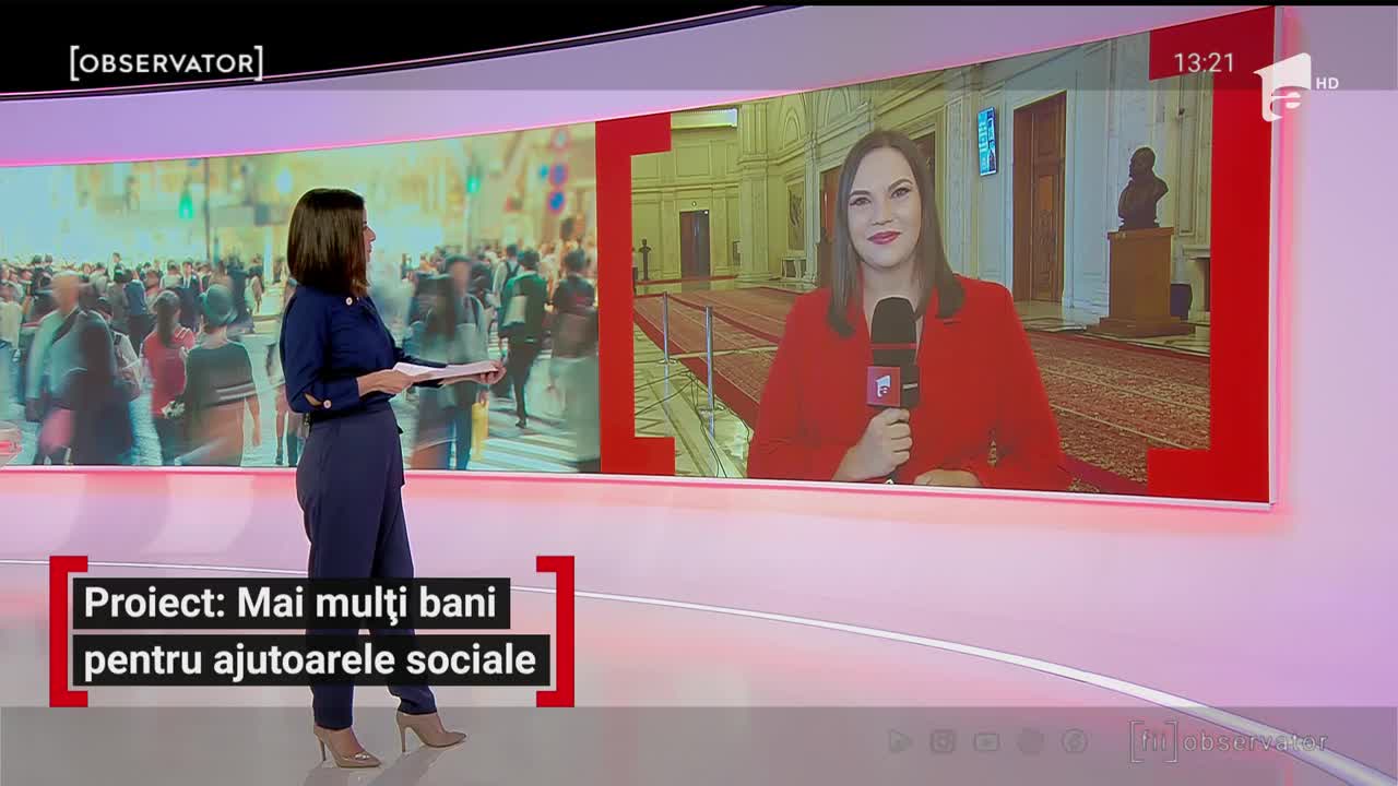 Proiect: Mai mulți bani pentru ajutoarele sociale