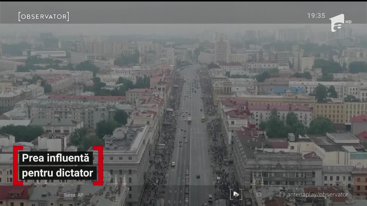 Ultimul dictator al Europei nu are nicio limită