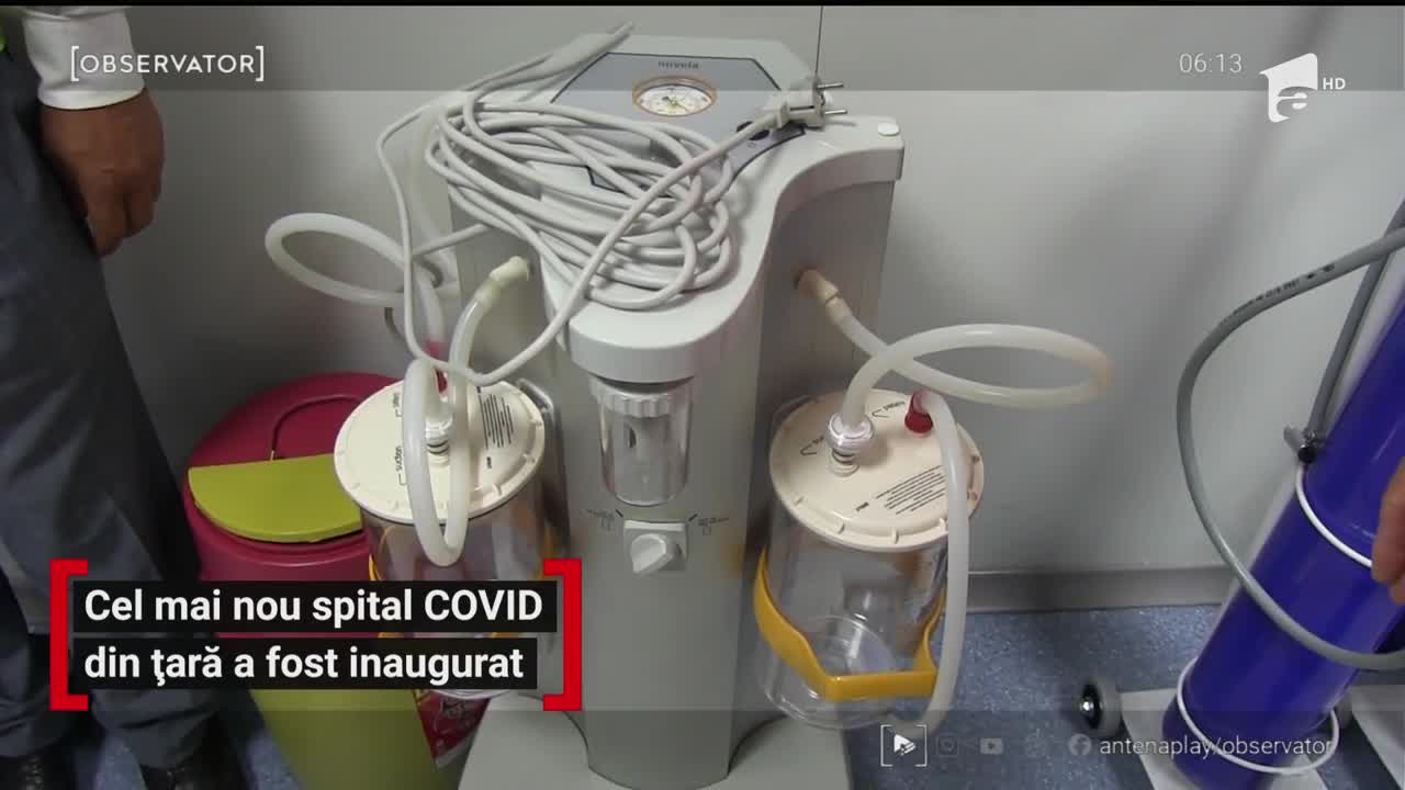 Cel mai nou spital COVID din țară a fost inaugurat