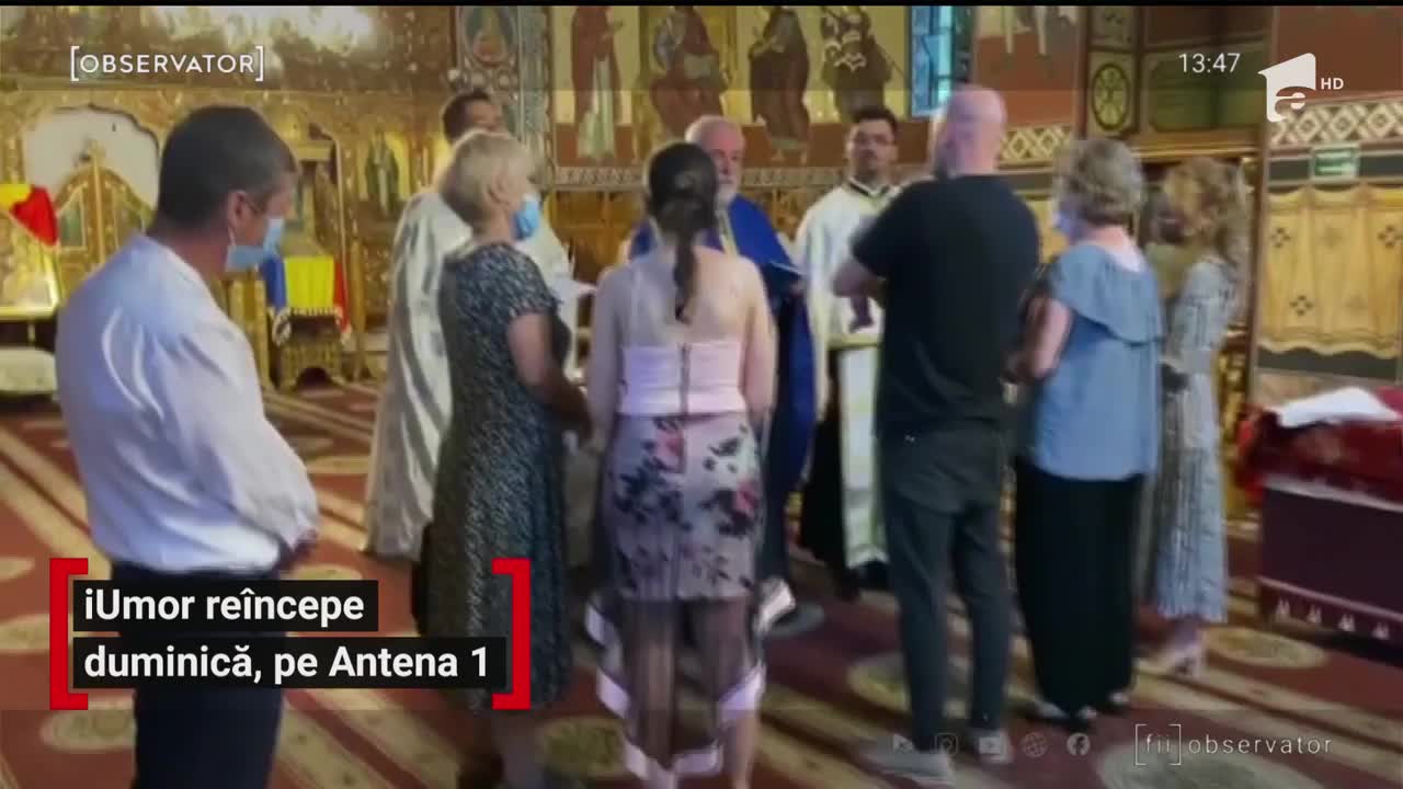Mihai Bendeac a botezat copilul unui concurent iUmor