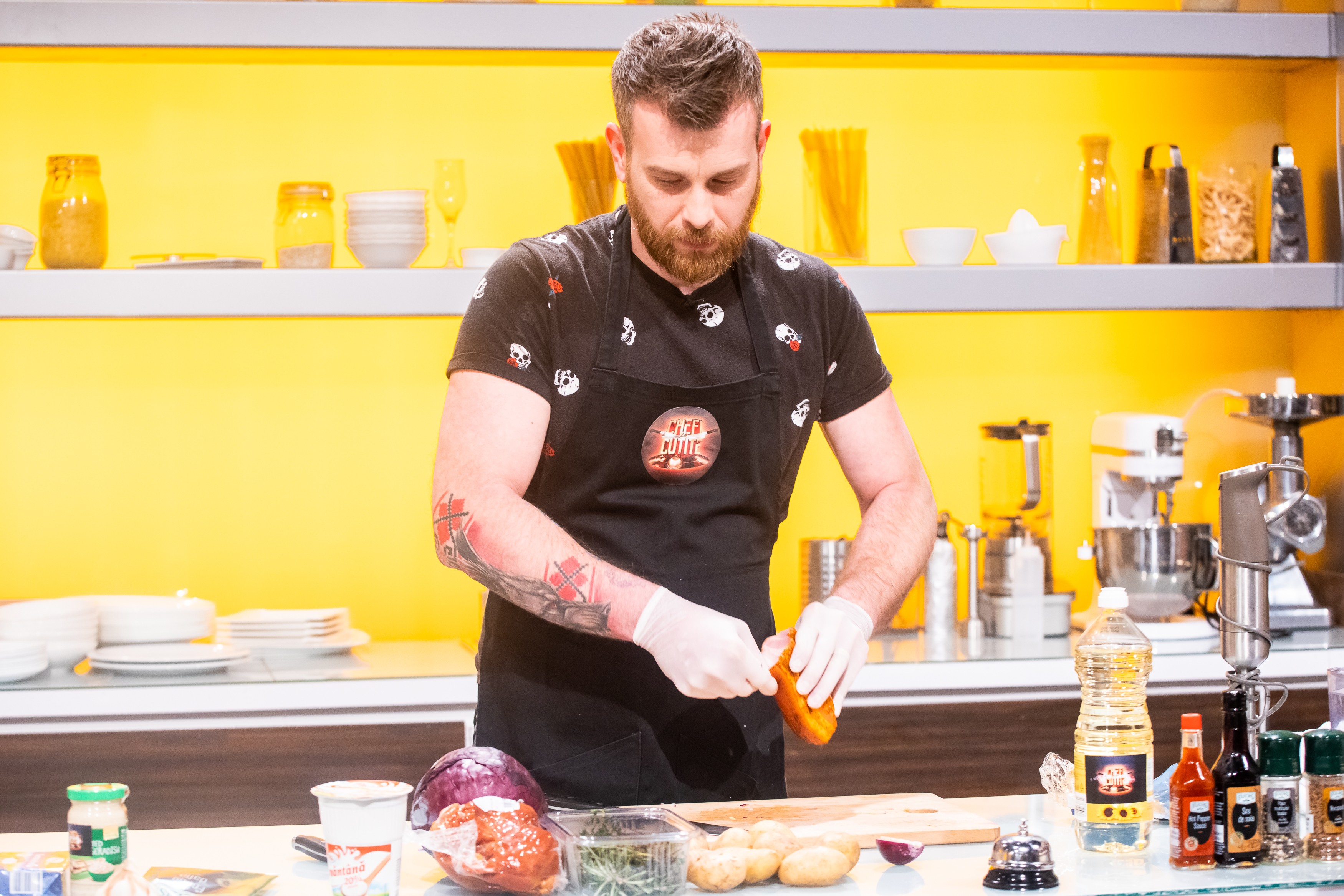 Silviu Costan a venit forțat la "Chefi la cuțite": "Soția m-a &icirc;nscris"