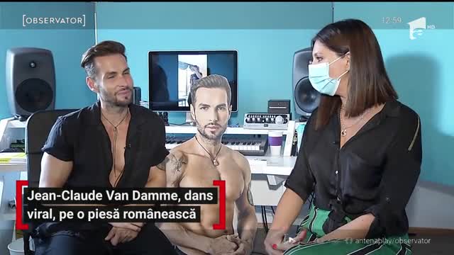 Jean-Claude Van Damme, dans viral, pe o piesă rom&acirc;nească