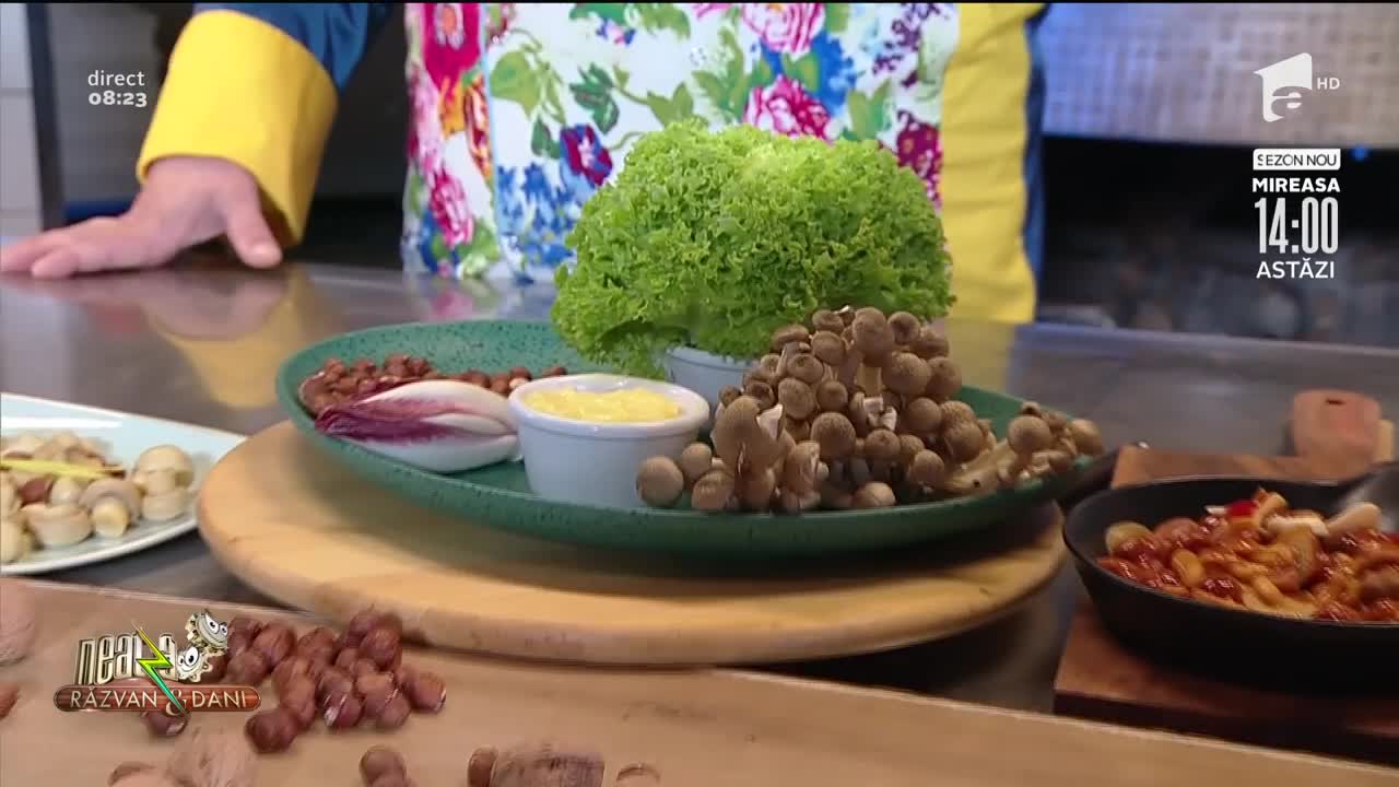 Ciuperci &icirc;n cuib, rețeta lui Vlăduț de la Neatza cu Răzvan şi Dani