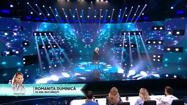 Romanița Duminică - Niciodată nu e prea târziu. Vezi cum cântă concurenta pe scena la X Factor