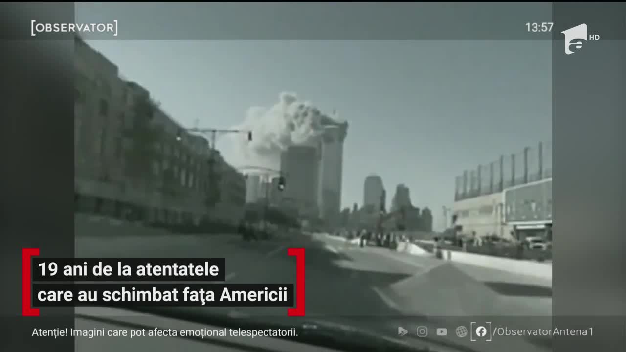 19 ani de la atentatele care au schimbat pentru totodeauna fața Americii