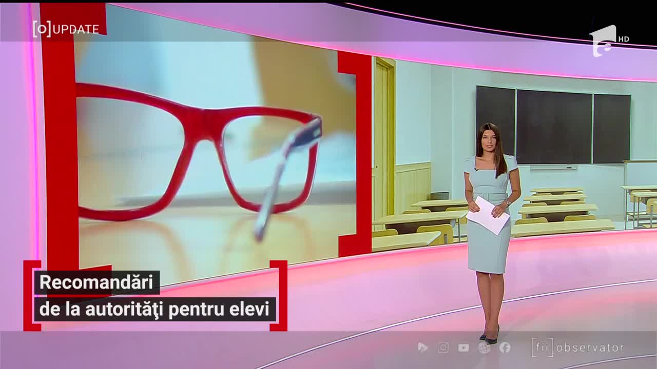 Observator Update, 11 septembrie, ora 18:00. Recomandări de la autorități pentru elevi