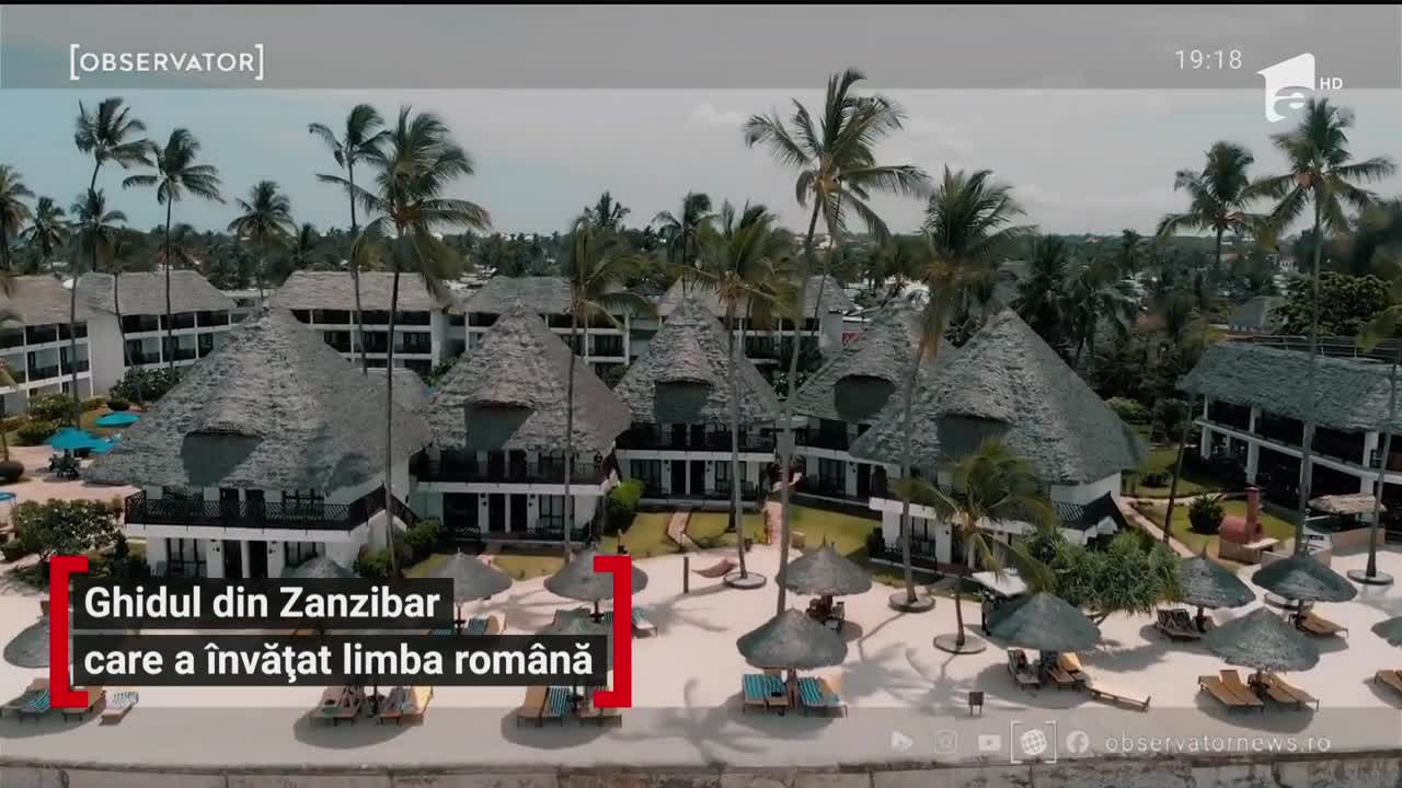 Ghidul din Zanzibar care a &icirc;nvățat limba rom&acirc;nă