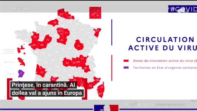 &Icirc;n Franţa, epidemia a scăpat din nou de sub control