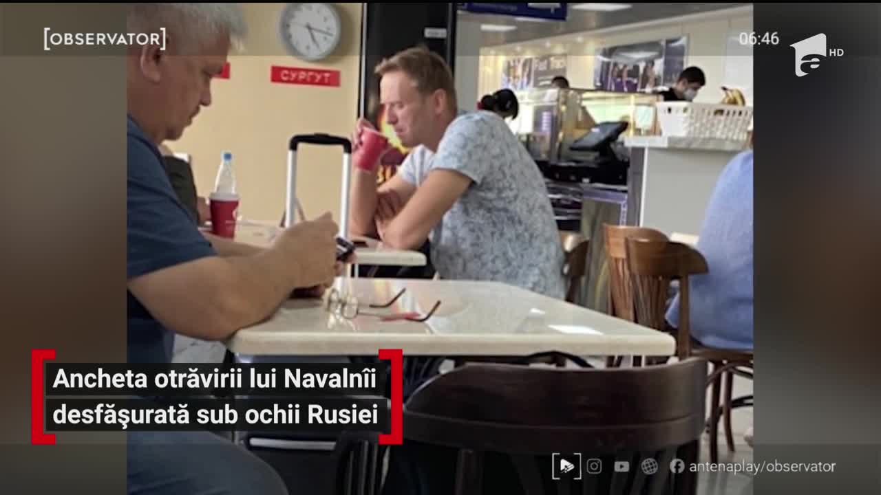 Moscova participă la investigarea otrăvirii lui Alexei Navaln&icirc;i