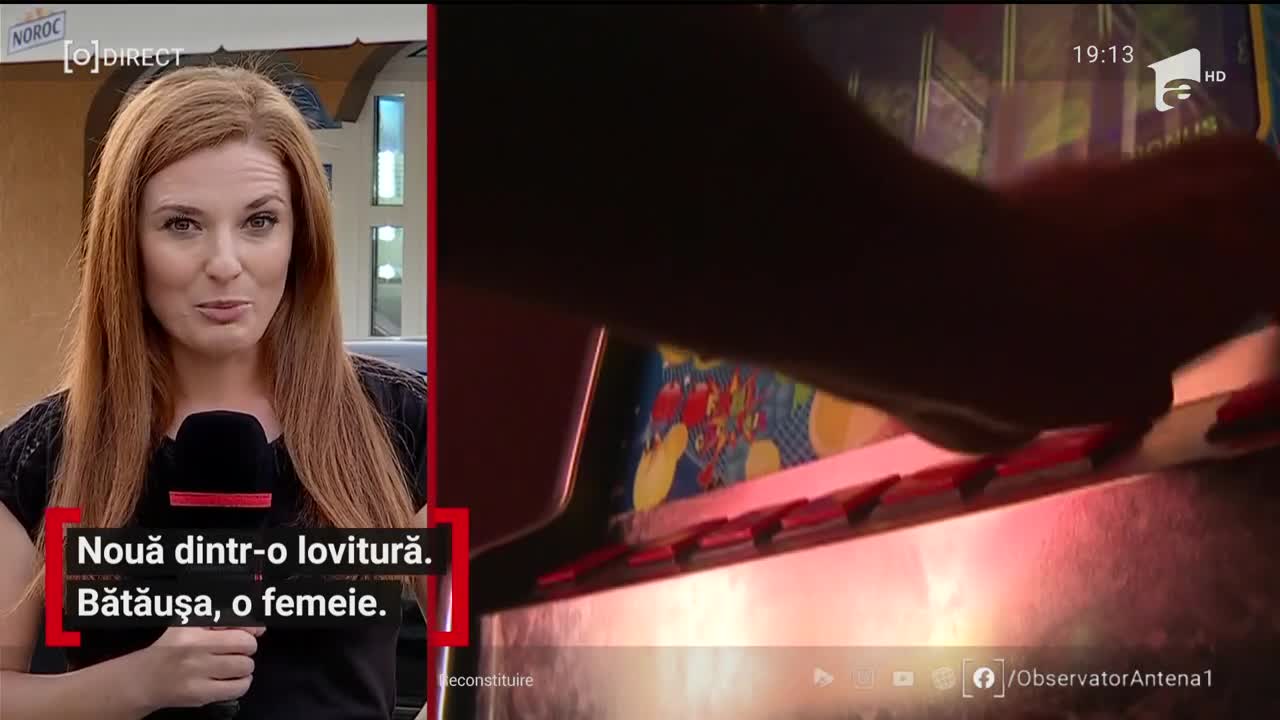 O t&acirc;nără a lovit şi rănit nouă persoane dintre care trei agenți de securitate, trei poliţişti locali şi unul de la Poliția Națională
