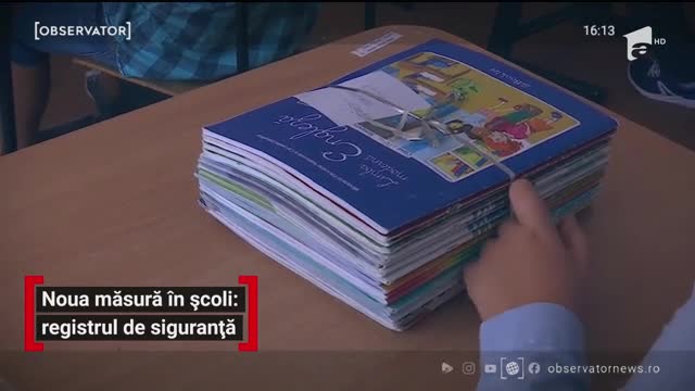 Registrul de siguranță, documentul &icirc;n care trebuie să apară infracţiunile care au loc &icirc;n şcoală