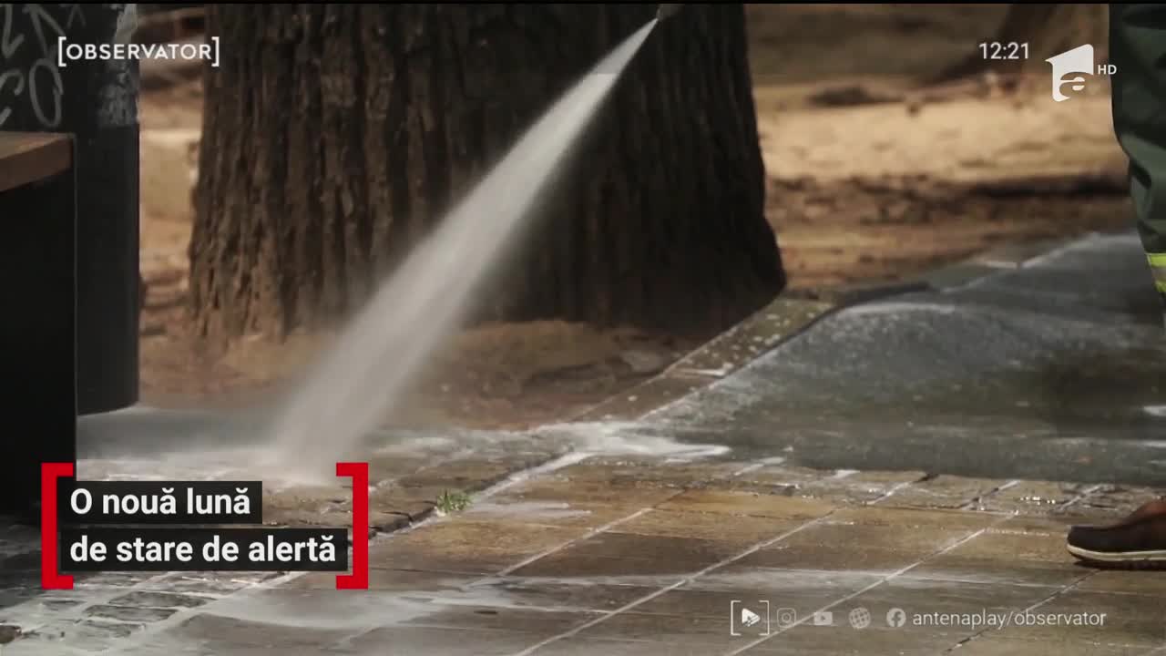 O nouă lună de stare de alertă