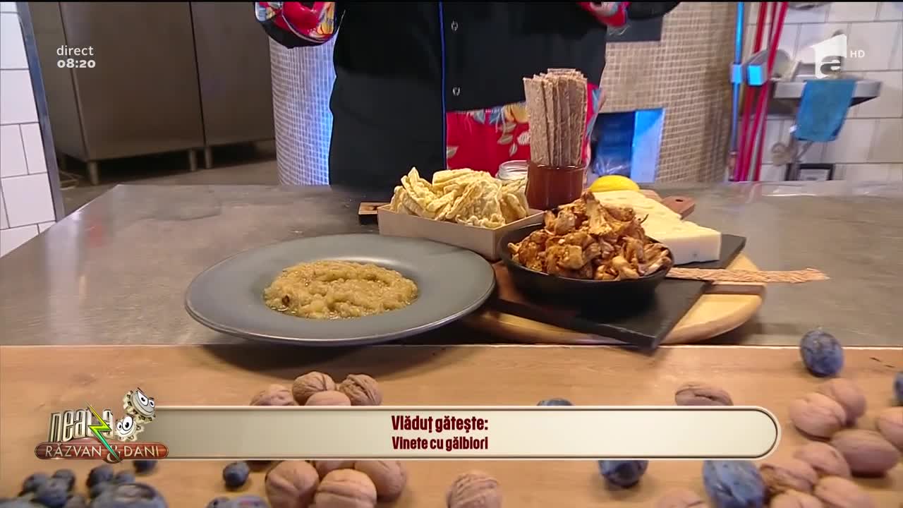 Vinete cu gălbiori, reţeta lui Vlăduţ de la Neatza cu Răzvan şi Dani