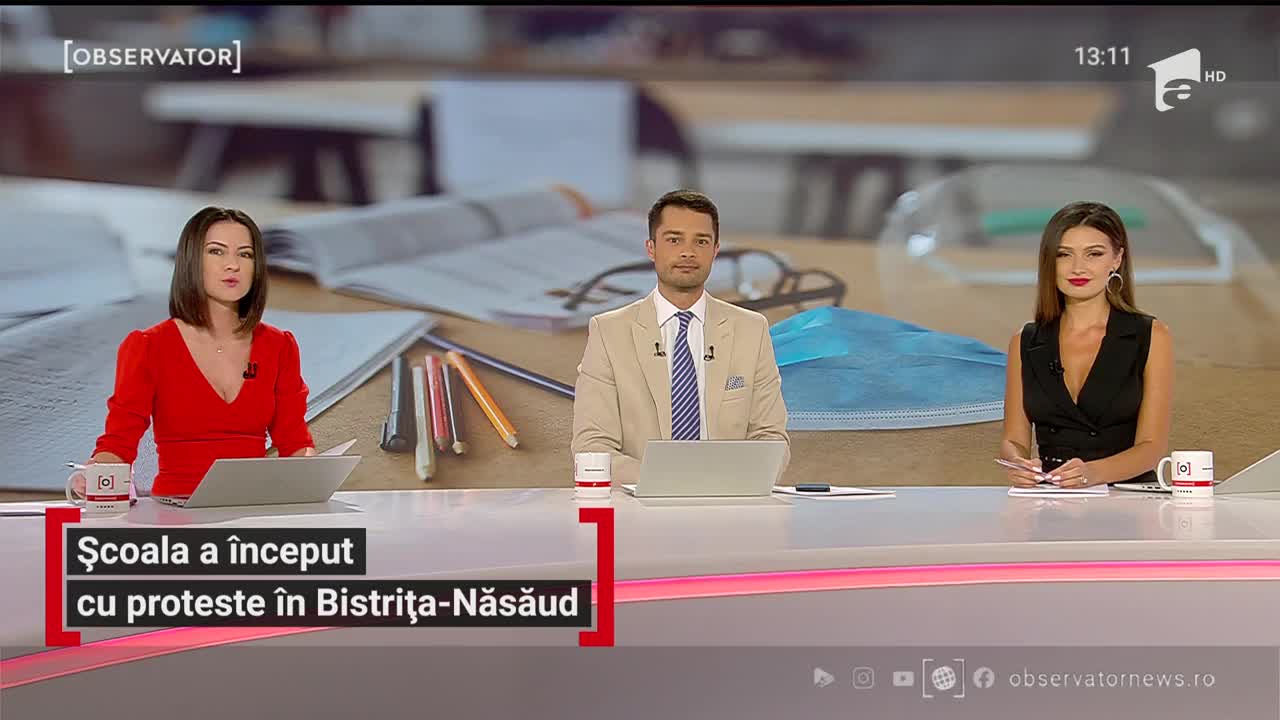 Școala a &icirc;nceput cu proteste &icirc;ntr-o localitate din Bistriţa Năsăud