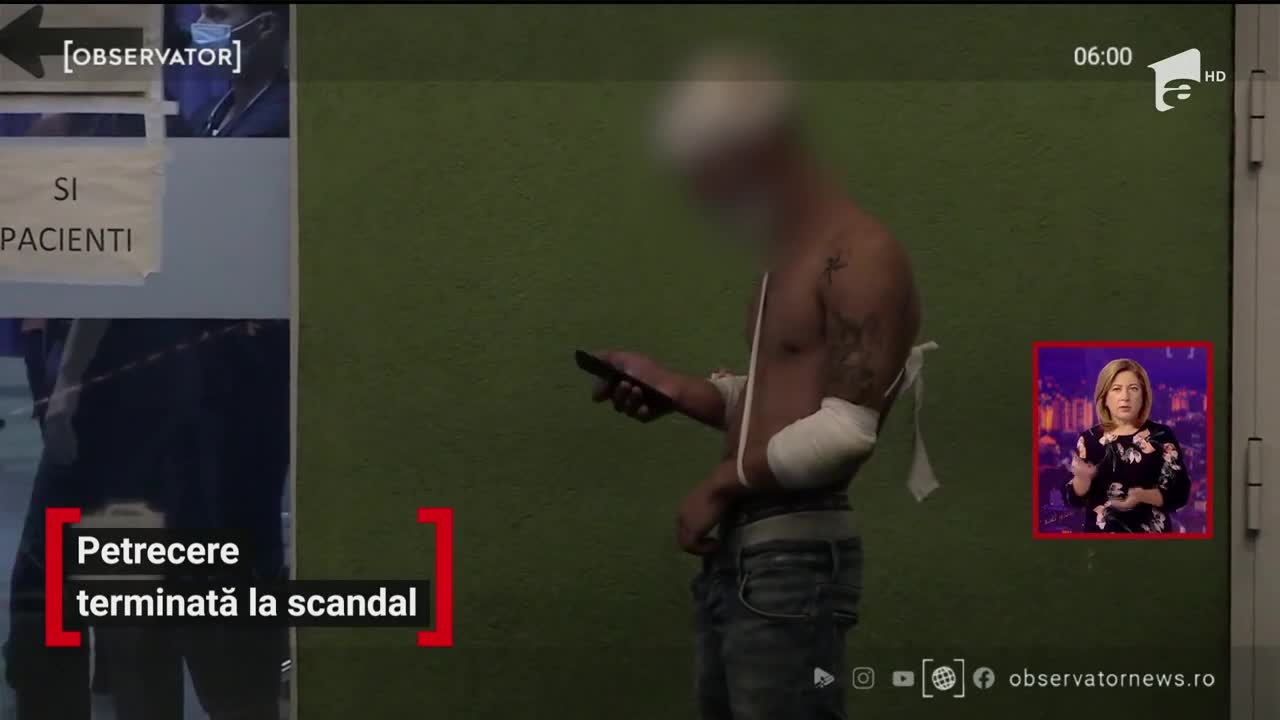 Petrecere terminată cu scandal, &icirc;n Timiş. Doi dintre indivizi s-au luat la bătaie cu al treilea, pe care l-au şi &icirc;njunghiat &icirc;n spate