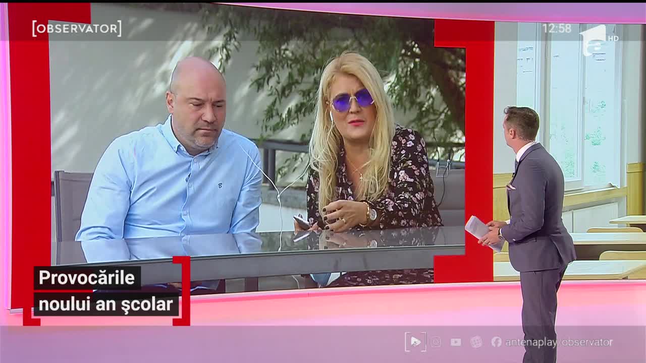 Părinții Mihai Georgescu și Liana Stanciu, despre școală &icirc;n vremea pandemiei